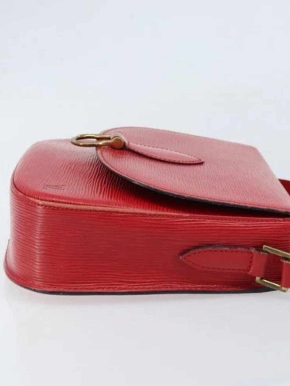 LOUIS VUITTON Epi Saint Cloud GM Shoulder Bag Red M52197 LV Auth 173158 - Picture 3 of 16